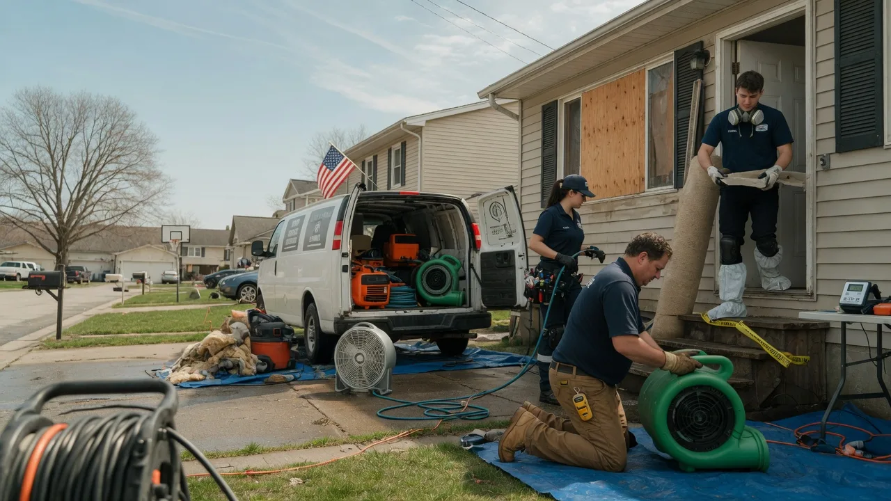 Water Damage Restoration in Wellsville, PA near me